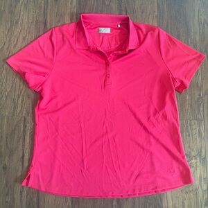 Pink XL Callaway collared golfing shirt